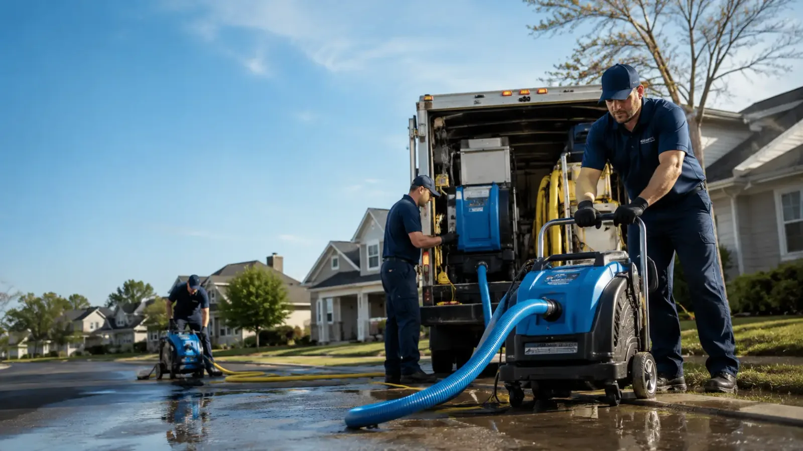 Flood Damage Cleanup in Lake Creek, TX